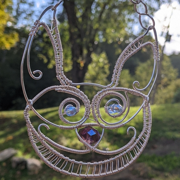 Artisan Suncatcher Ornament Cheshire Cat - Picture 4 of 12